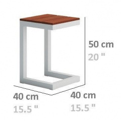 Приставной столик в стиле LOFT (Table - 925) Киев