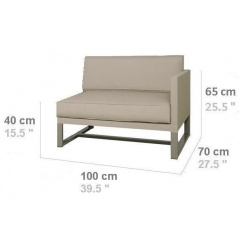 Модульне крісло в стилі LOFT (Armchair-17) Тернопіль
