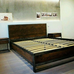 Ліжко в стилі LOFT (Bed-056) Чернівці