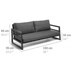 Лаунж диван в стилі LOFT (Sofa-37) Київ