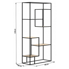 Навісна полиця в стилі LOFT (Wall Shelf-04) Київ