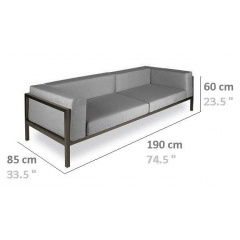 Лаунж диван в стилі LOFT (Sofa-44) Кропивницький