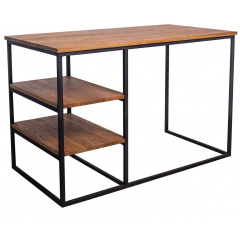 Офисный стол в стиле LOFT (Office Table-107) Ровно