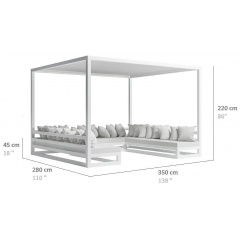 Лаунж альтанка в стилі LOFT (NS-967436261) Черкаси