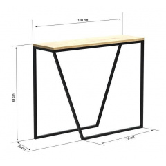 Консоль для дома в стиле LOFT (Console - 095) Хмельницький