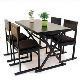 Стіл + 4 крісла в стилі LOFT (Table - 246)