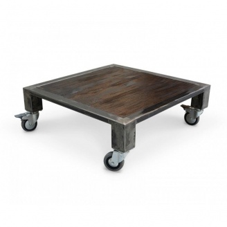 Журнальный столик на колесиках в стиле LOFT (Table - 536)