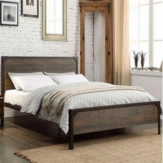 Ліжко в стилі LOFT (Bed-092)