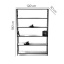 Стеллаж для хранения в стиле LOFT (Rack - 217) Киев