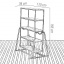 Стелаж для зберігання в стилі LOFT (Rack - 258) Київ