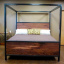 Кровать в стиле LOFT (Bed-057) Киев