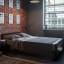 Ліжко в стилі LOFT (Bed-007) Якимівка