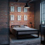 Ліжко в стилі LOFT (Bed-007) Якимівка