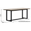 Обеденный стол в стиле LOFT 1600x900x750 (Table-191) Черкассы