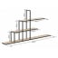 Навісна полиця в стилі LOFT (Wall Shelf-06) Київ