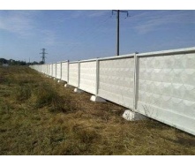 Забор бетонный ЗП 400-2