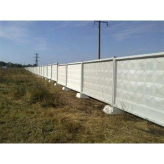 Забор бетонный ЗП 400-2