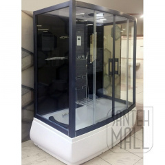 Парова кабіна Polaris Prestige 150 (2) з ванною 1500х850х2260 мм Київ