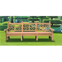 Лавочка со спинкой 2750 х 500 мм Черноморск