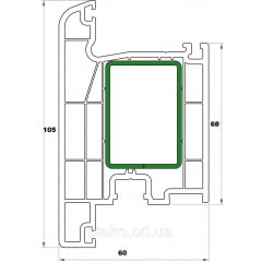 Пластиковые входные двери Steko 850x2050 Киев