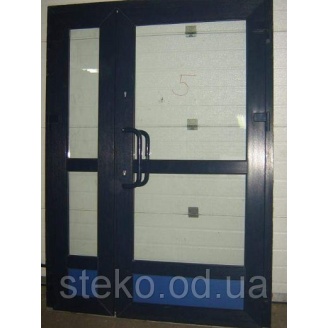 Двері в магазин ламінація Миколаїв