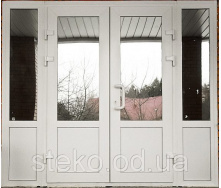 Пластиковые входные двери Steko