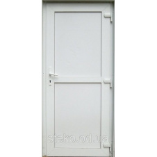 Пластикові вхідні двері глухі Steko 900x2050