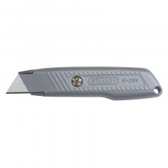 Нож STANLEY с выдвижным трапецевидным лезв в металл корпусе Краматорск