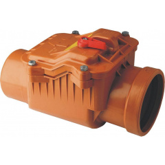 Клапан обратный для канализационных труб 630 мм Черкассы