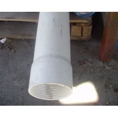 Труба пластикова для свердловин на різьбі R10 125*5,5 мм Запоріжжя
