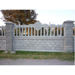 Декоративный бетонный забор для дома Бровары