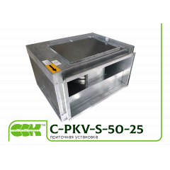 Вентилятор C-PKV-S-50-25-4-380 канальний прямокутний в звукоізольованому корпусі Київ