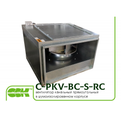 Вентилятор C-PKV-BC-S-60-35-4-220-RC для прямокутної канальної вентиляції Київ