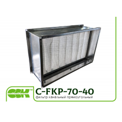 Фільтр канальний прямокутний C-FKP-70-40-G4-panel 700х400 мм Київ