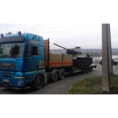 Оренда трала для негабаритних вантажних перевезень 30 т Київ
