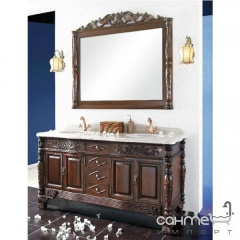 Комплект мебели для ванной комнаты Godi US-08A MB (коричневый) Одесса
