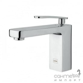 Змішувач для раковини без зливного гарнітура GRB Despertar 810 110 Білий, хромована ручка