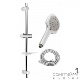 Душовий гарнітур зі штангою Genebre Kode KO17TA Хром