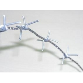 Проволока колючая одноосновная