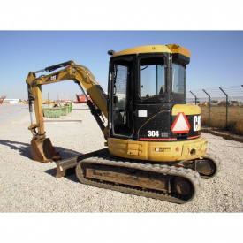 Строительство фонтана мини-экскаватором Caterpillar 305E