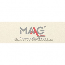 Кромка ПВХ MAAG 204-G гладкий крем