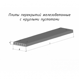 Плита перекриття ПК 51-12-8