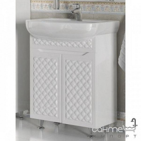 Тумба з раковиною Аква Родос Родорс 55 білий