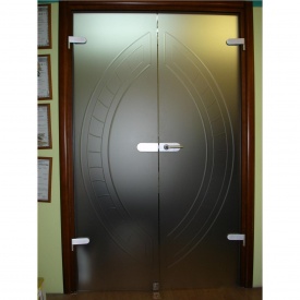 Цельностеклянная дверь 12 мм