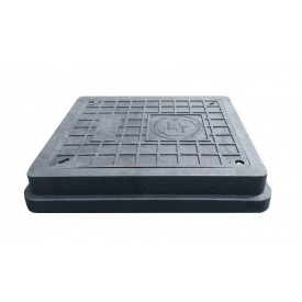 Люк каналізаційний А 15 1 т чорний