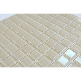 Мозаика VIVACER прозрачное стекло 2,5х2,5 B051 30х30 cм