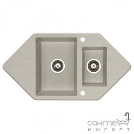 1088569 - Мийка гранітна Alveus Cubo Algranit 80-A23 (cream)
