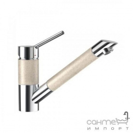 Змішувач для кухні Schock SC200 592000 хром, граніт в кольорі Cristalite 63 mocha