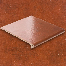 Плитка для ступеней АВС-Klinkergruppe Granit Rot 335х240х10 мм
