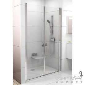 Душові двері Ravak Chrome CSDL2-90 білий/прозорий 0QV7C10LZ1